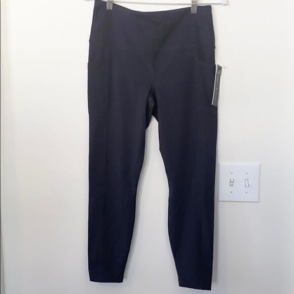 Yogalicious Black Ankle Leggings L - Picture 1 of 7